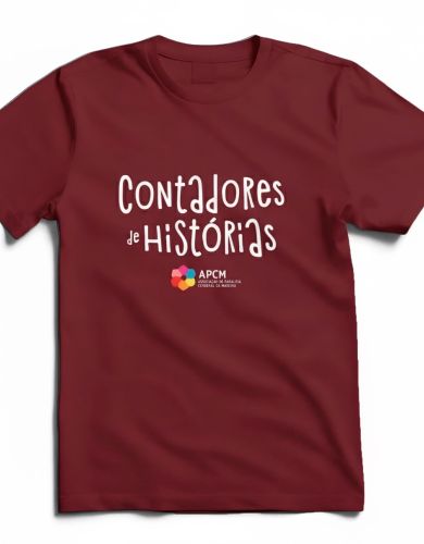 Tshirt Contadores de Histórias | APCM